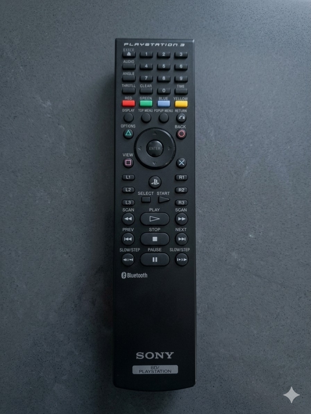 Sony Black Battery Compartment Remote Insert